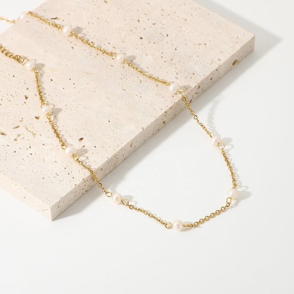 LUXENBERRY Jewelry - Cora Pearl Necklace